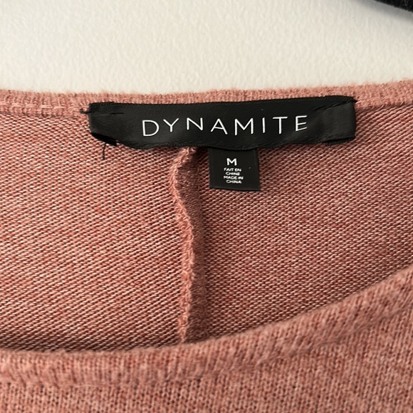 Long sleeve dress - tie waist - Picture 2 of 3